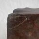 Genuine Red Alabaster Marble Italian Bookend Column Shaped Pair