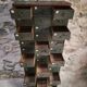 Antique hardware cabinet with 48 drawers, circa 1900.
