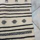Corridor Kilim black and white handmade v