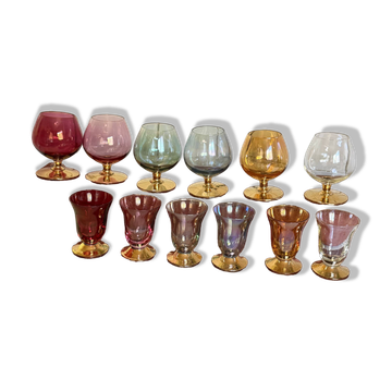 Verres à cognac et à liqueurs