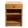 Nightstand made of solid pine, circa 1975.