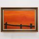 Mid-century Modern painting by Mia Duprez, Belgium, 1970