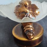 Pair of vintage shell wall lamp