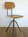 Vintage Office Chair Mid Century Desk Adjustable Swivel Wooden Chair