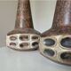 Table lamps, Marianne Starck, Michael Andersen, Denmark, 1970s, set of 2