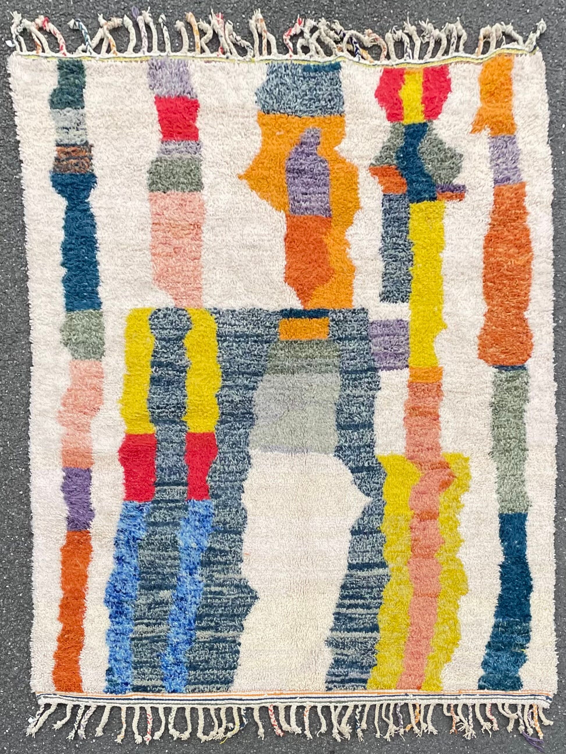 Carpet berbere beni ouarain 200x290 cm