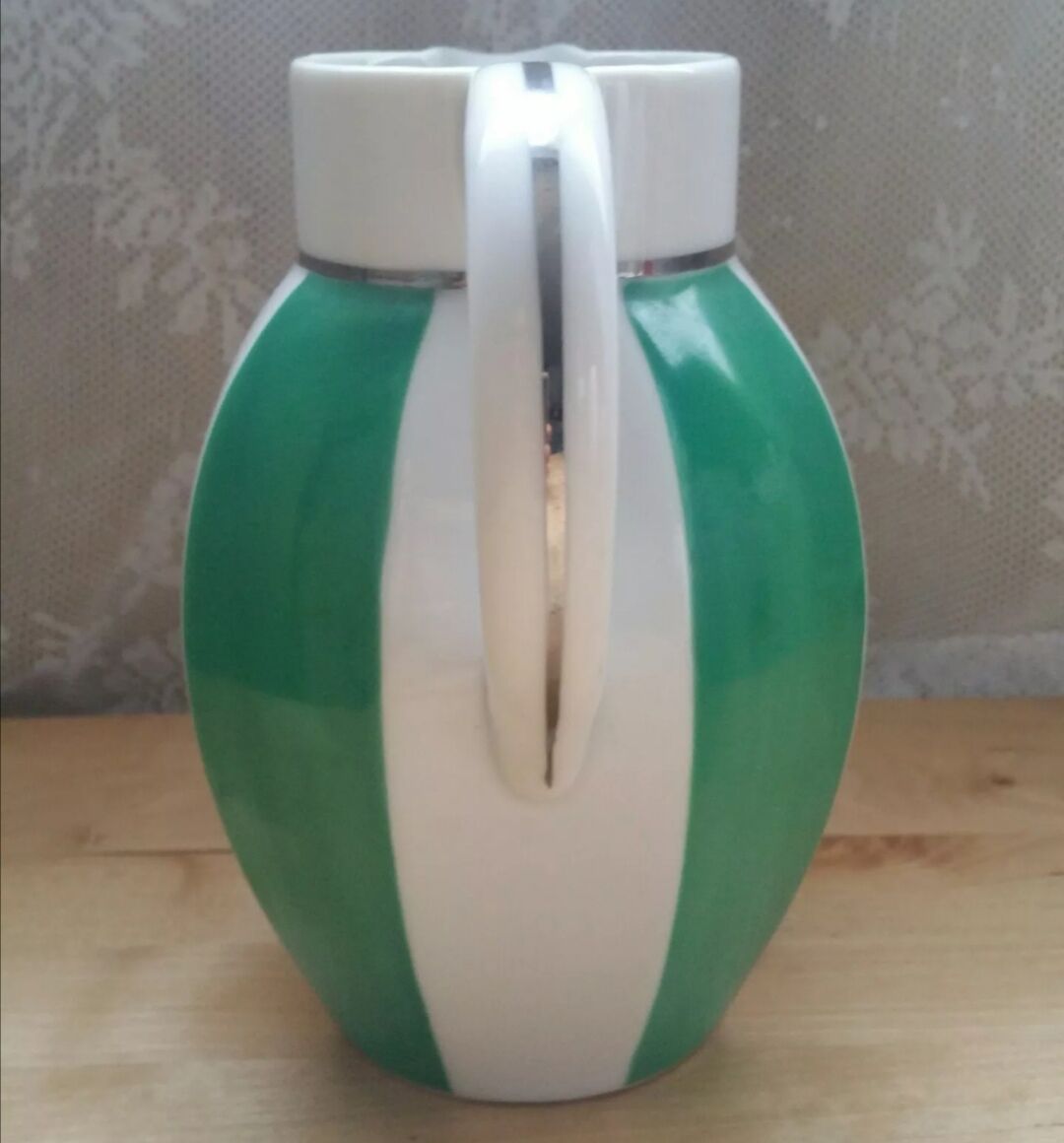 Limoges Porcelain Art Deco Pitcher