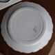 Large painted ceramic flowered dish Italy