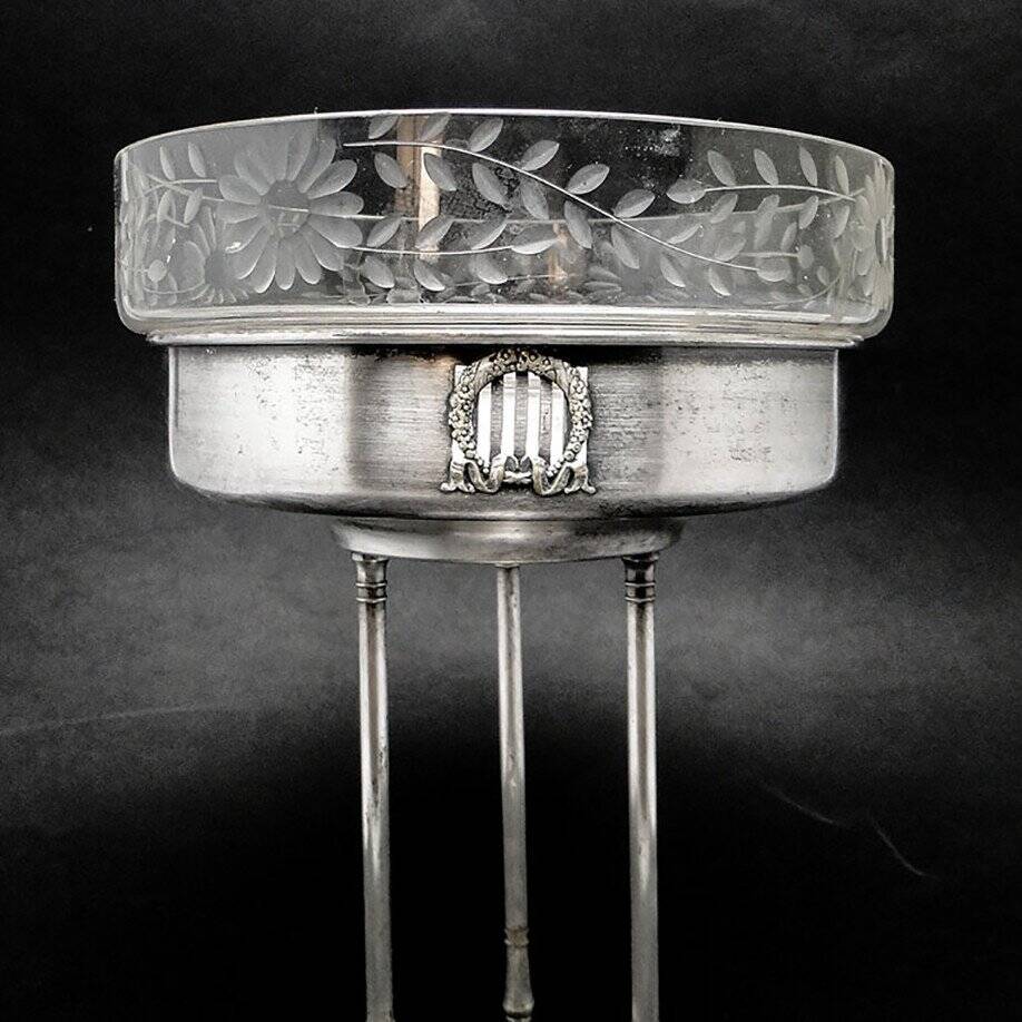 20th century column platter from Argentor, Austro-Hungary