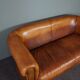 Beautifully colored 2.5-seater cowhide sofa