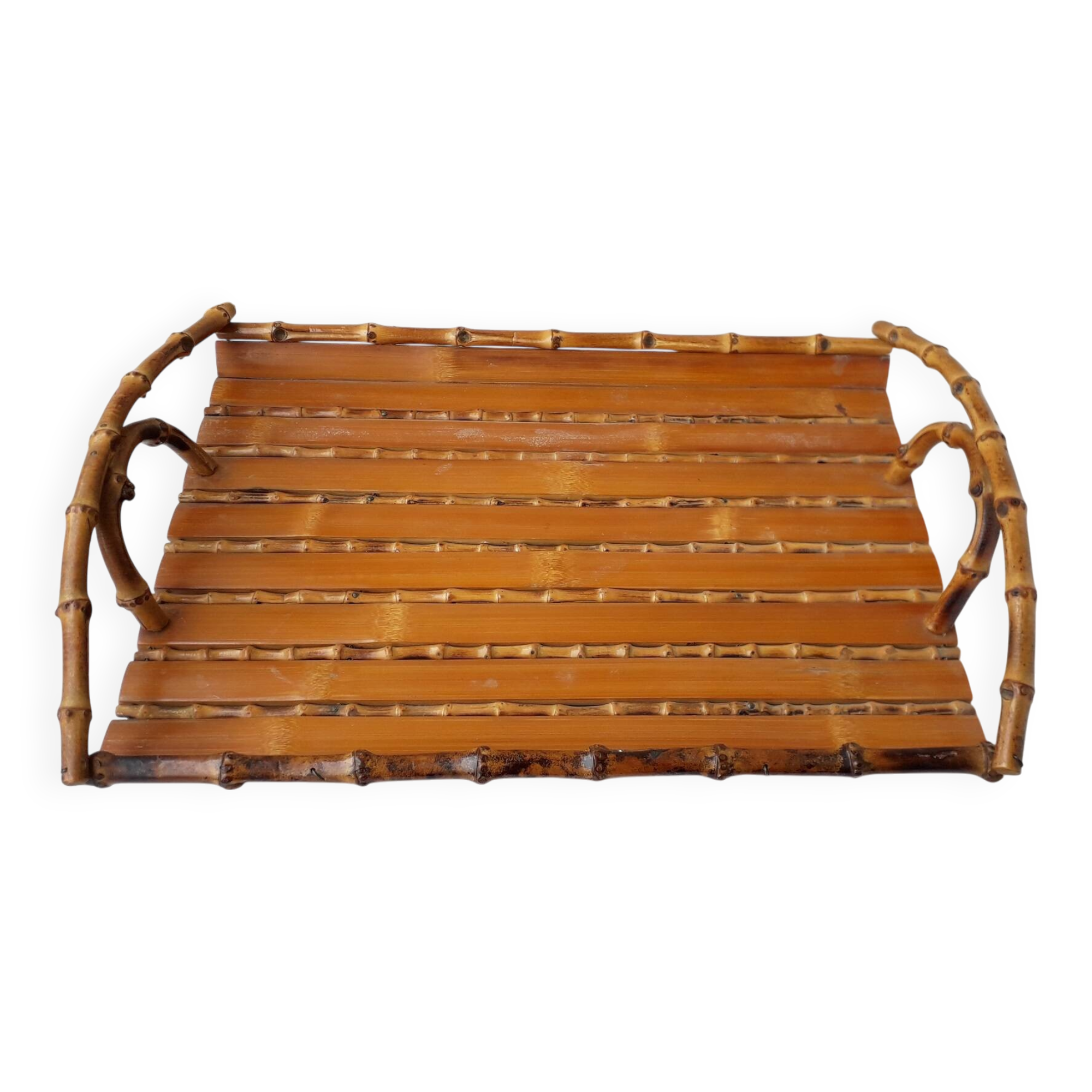 Plateau en bambou