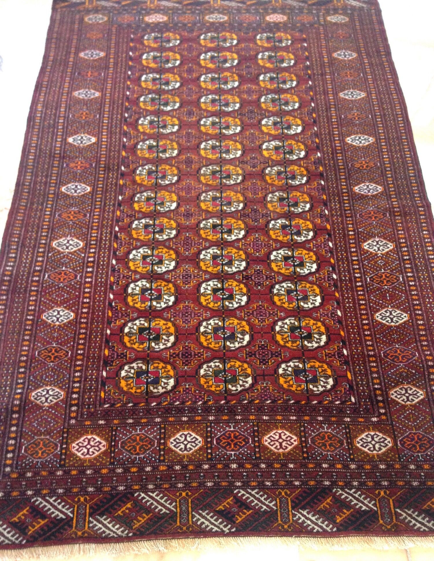 Oriental carpet bukhara 125 x 200 cm