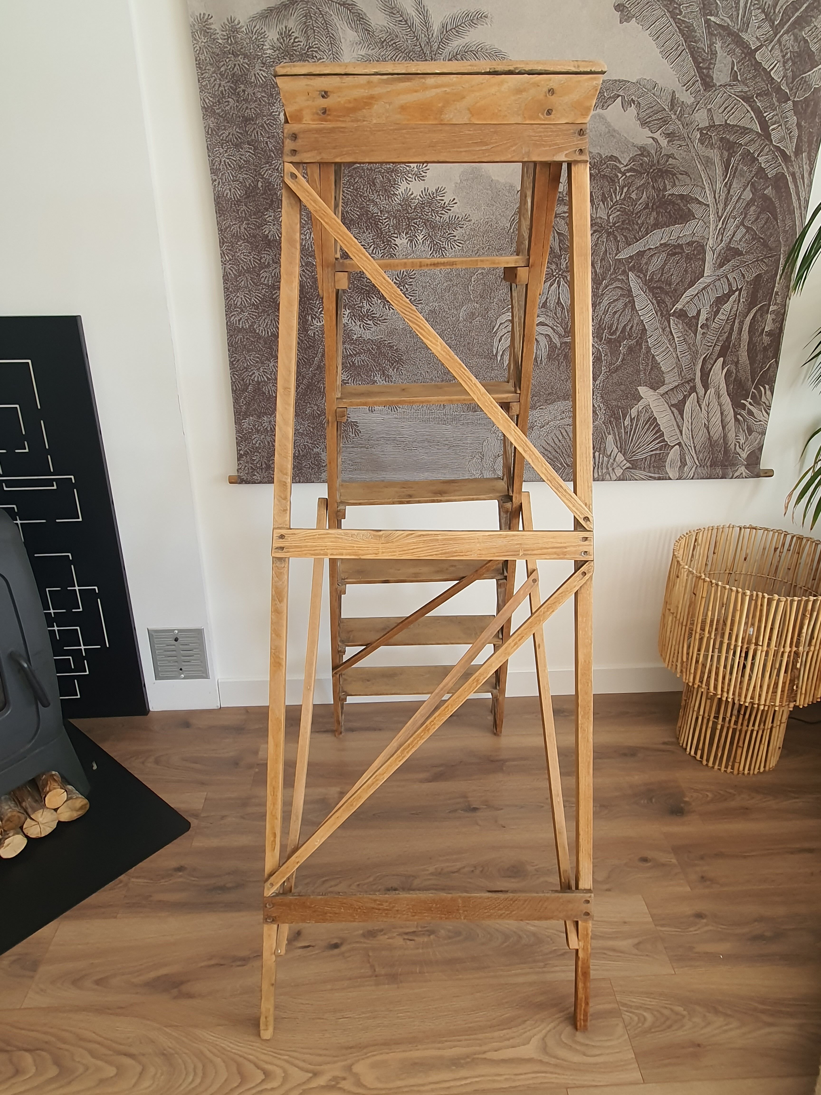 Old painter's stepladder
