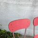 Paire de chaises en formica