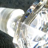 Carafe a whisky in crystal from Baccarat modele harcourt signed