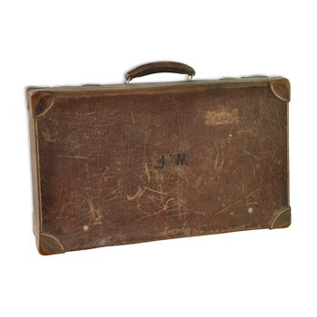 Leather suitcase 30 years