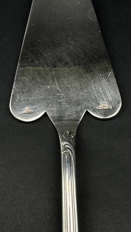 Christofle Marly cake server silver-plated 1980s