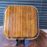 Plateau de service en métal, Piero Fornasetti, Italie, 1960