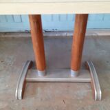 Rectangular bistro table.