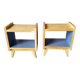Renovated pair of bedside tables