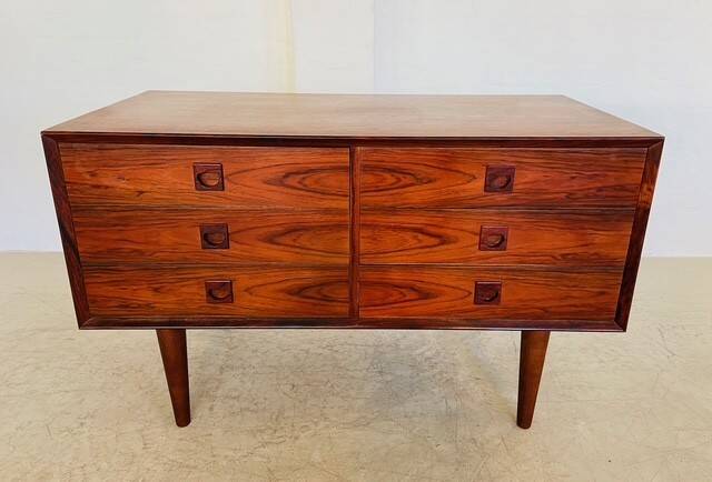 Commode vintage danoise en palissandre, style milieu du siècle, de la marque Brouers, années 1960
