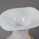 Vintage 1990s willingen handmade / mouth-blown art glass vase.