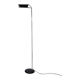 1970's Chrome & Marble Floor Lamp by Bruno Gecchelin for Guzzini, Italy
