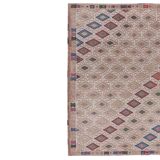 Vintage Turkish Oushak Handwoven Rug 152x212 cm