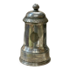 Silver-plated metal pepper mill by Christofle - early 20th century