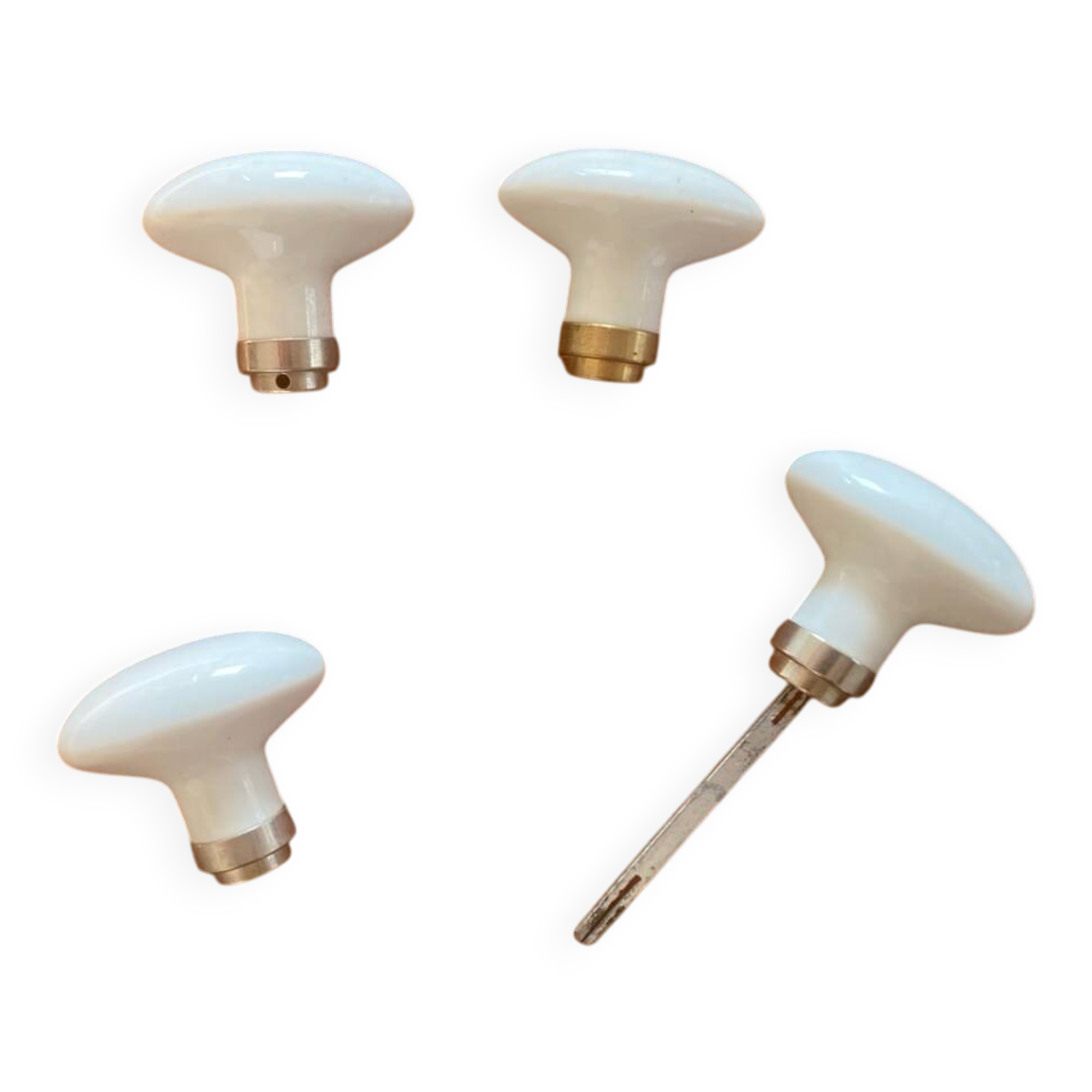 Limoges porcelain door handles