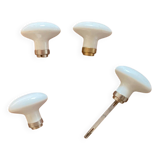 Limoges porcelain door handles