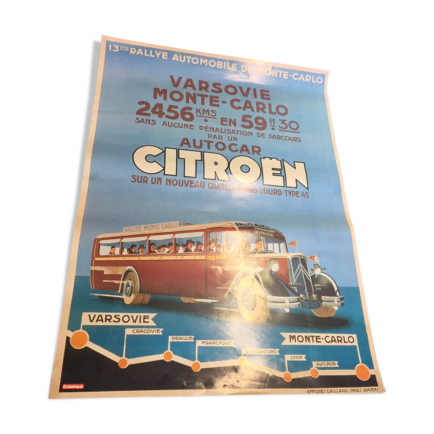 Citroën poster