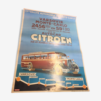 Affiche Citroën