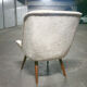 Fauteuil danois chauffeuse scandinave années 50/60