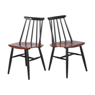 Pair Fanett chairs by Ilmari Tapiovaara 60/70