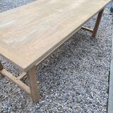 Table de ferme poncée 2m