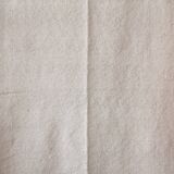 White recycled cotton rug - hand-woven - 170 x 240 cm