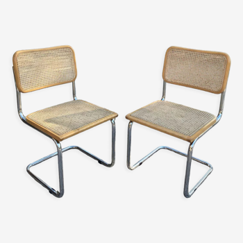 Paire de chaises Marcel Breuer vintage