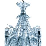 Venetian Cà Rezzonico Floral Gold Murano Style Glass Chandelier