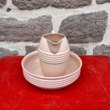 Carafe and receptacle