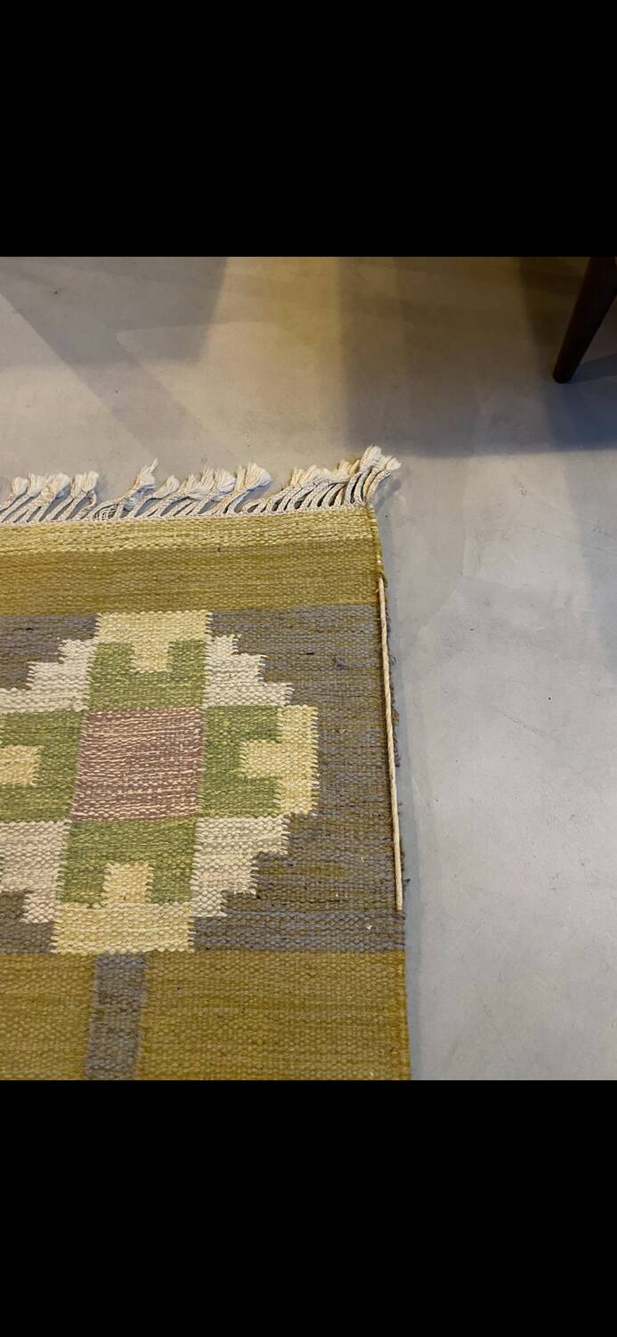 Ida Rydelius vintage Scandinavian rug