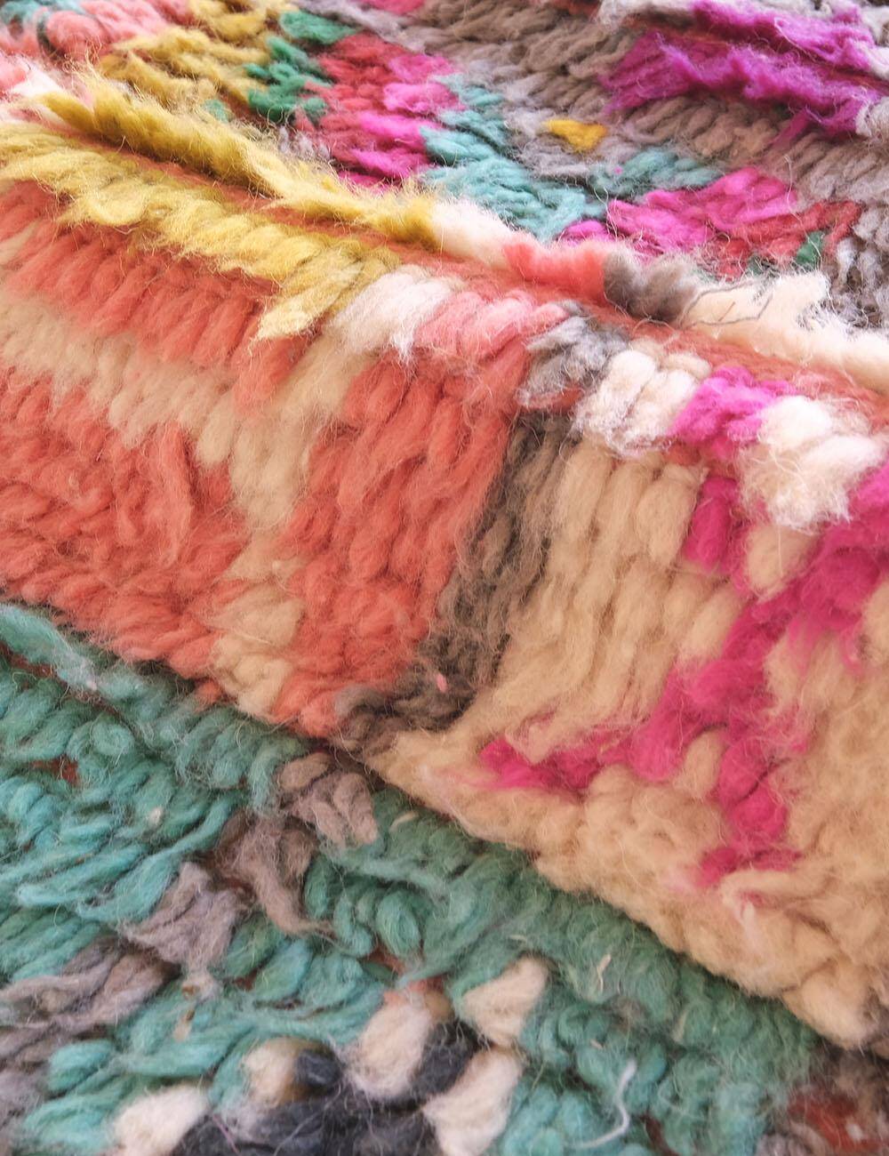 Handmade Berber Rug - 247 x 138 cm