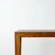Table en palissandre minimaliste, Danemark années 1960-70