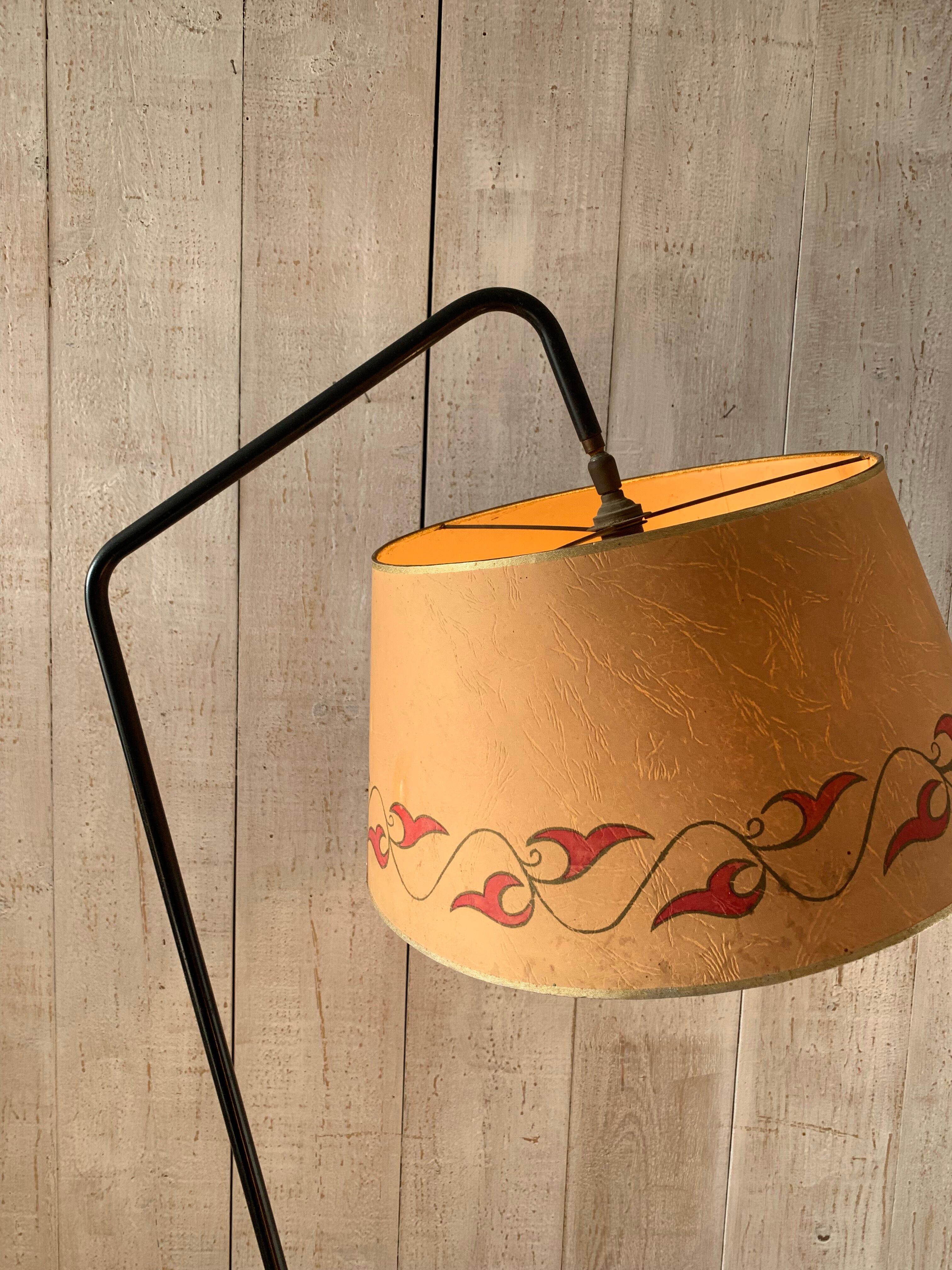 Scoubidou floor lamp