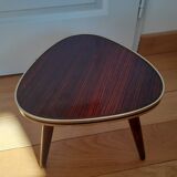 Formica tripod side table