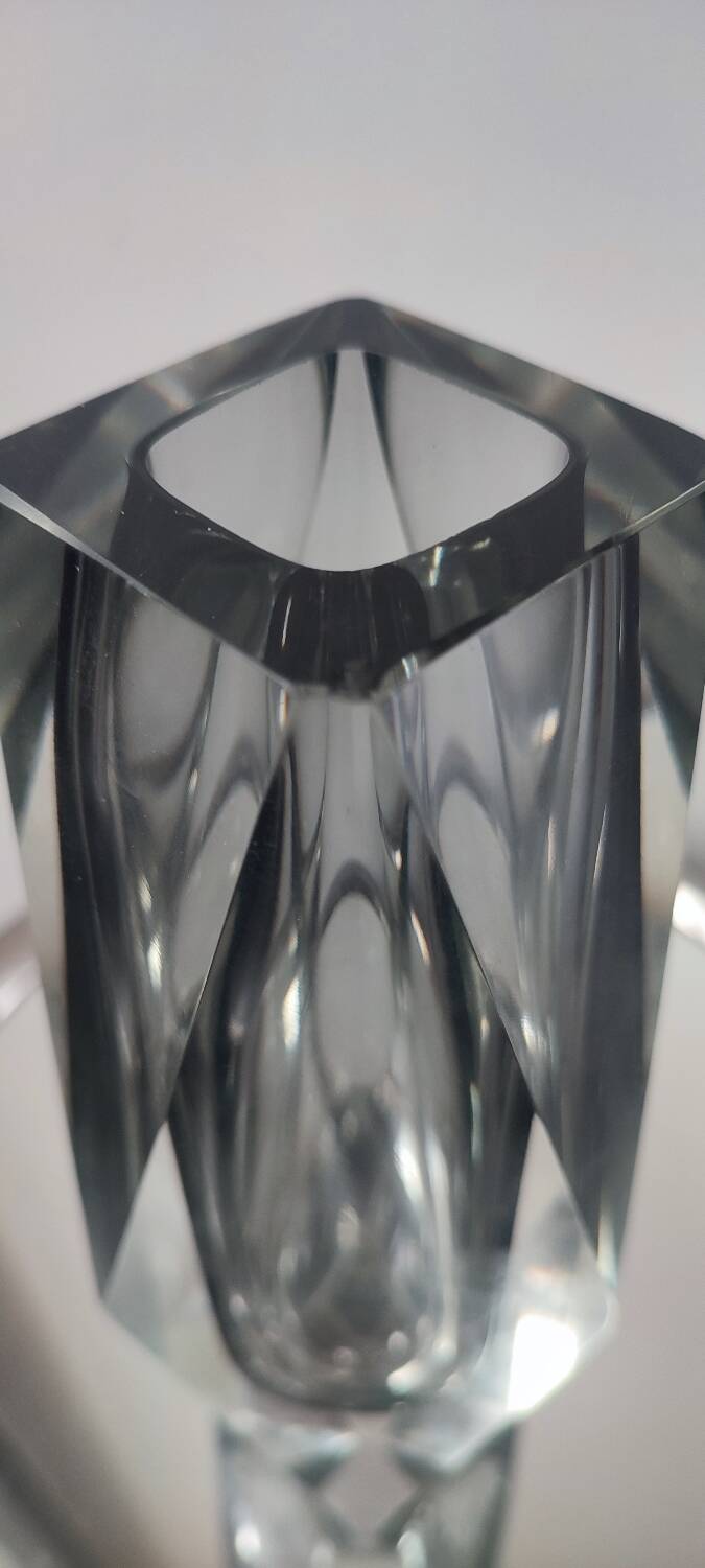 Sommerso vase Flavio Poli Seguso, Murano