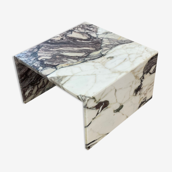 Table basse marbre calacatta viola
