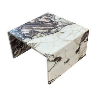 Marble coffee table calacatta viola