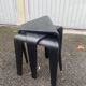 set of 3 Arper Ply stools, designed by Lievore, Altherr, Molina