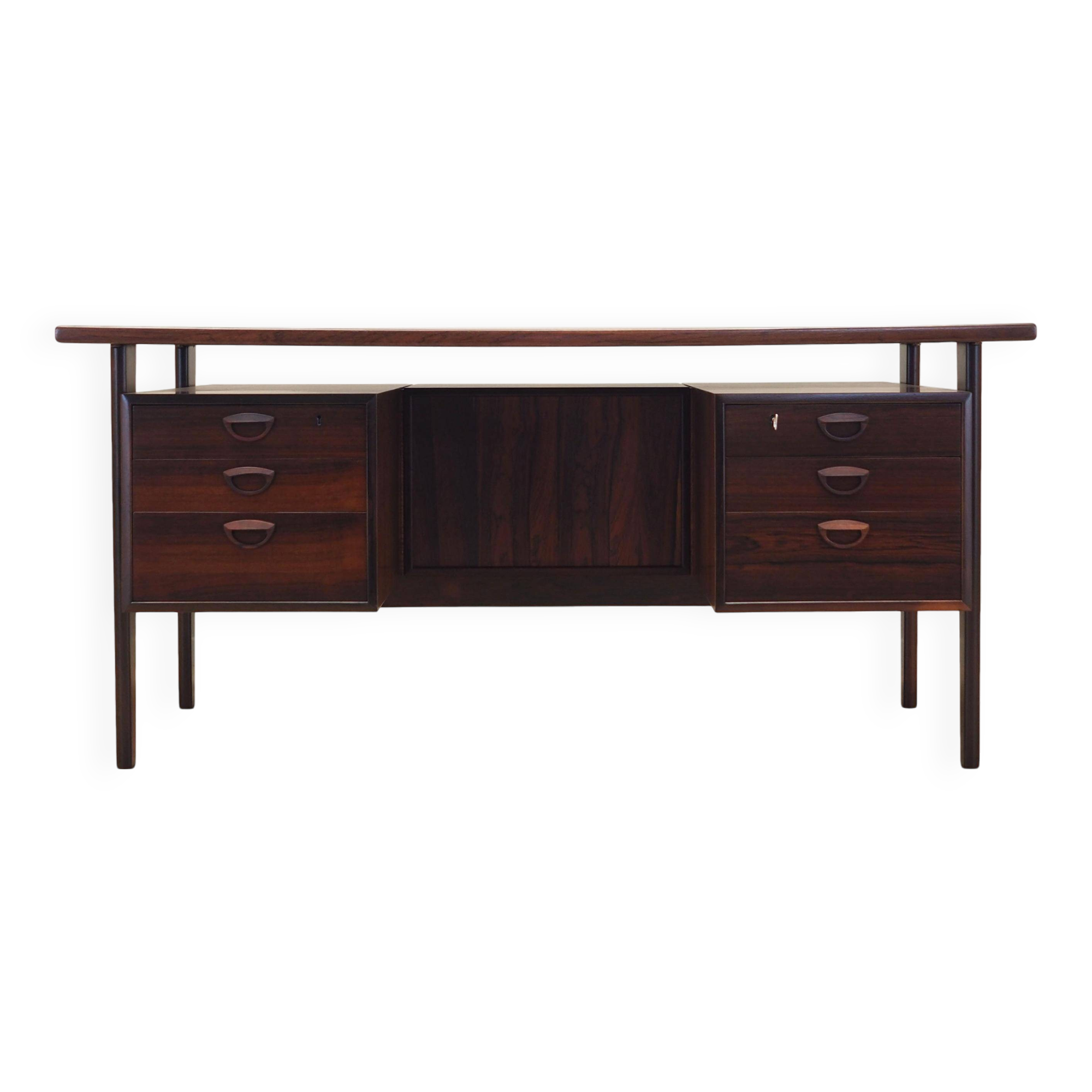 Rosewood desk, Danish design, 1970s, designer: Kai Kristiansen